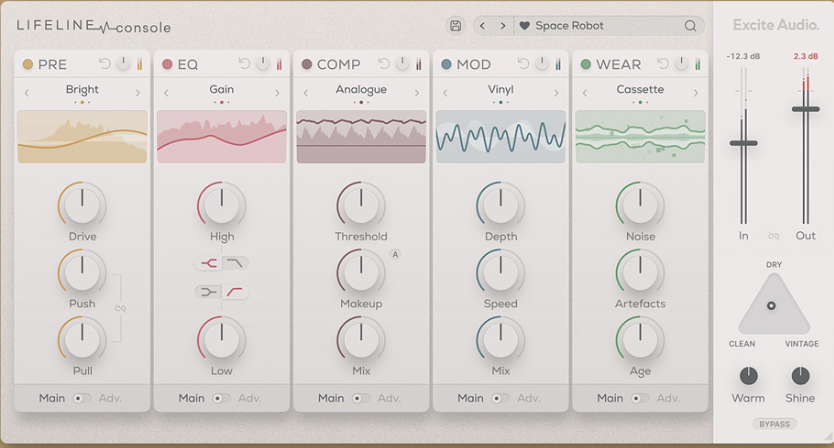 Excite Audio Lifeline Console Lite